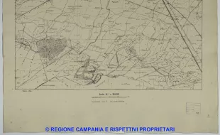 Carta dei dintorni di Capua