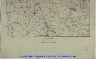 Carta dei dintorni di Capua