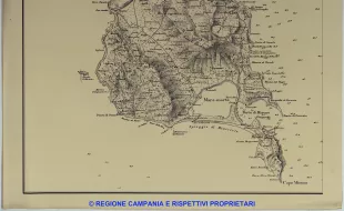 Carta dei dintorni di Napoli