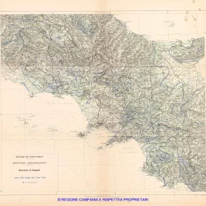 Carta delle Pioggie per l'anno 1938