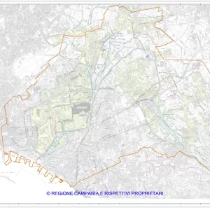 Planimetria delle aree edificate servite dalla rete Consortile