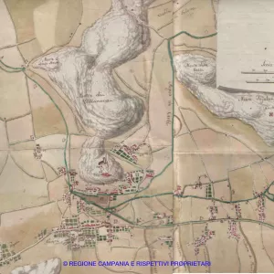 Mappale relativo ai reali riordini per costruzione strade e ponti relativi alla deviazione del canale Cavajuolo