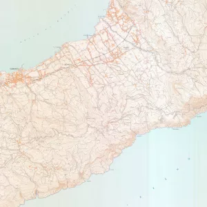 CARTA PROVINCIA DI NAPOLI (Scala 1:10.000) - 1965