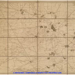 Carta Topografica ed Idografica dei contorni di Napoli 