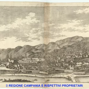 Vue de la Ville de Genes du cotè de Bisagne