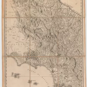 Carta geografica della Sicilia prima o sia Regno di Napoli disegnata da Gio. Antonio Rizzi Zannoni padovano Accademico di Gottinga e d'Altorf e fatta incidere per ordine del re delle Due Sicilie in Parigi, 1769