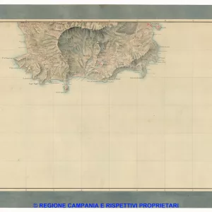 Carta dei dintorni di Napoli, Reale Officio Topografico Antonio Valmagini 