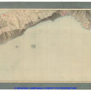 Carta dei dintorni di Napoli, Reale Officio Topografico Antonio Valmagini 