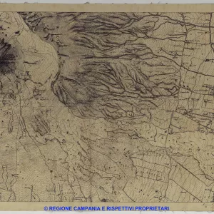 Carta Topografica del Monte Vesuvio