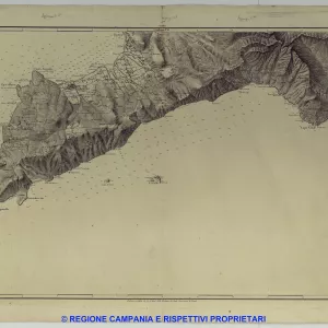 Carta Topografica ed Idografica dei contorni di Napoli 