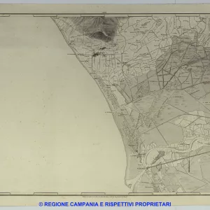 Carta Topografica ed Idografica dei contorni di Napoli 